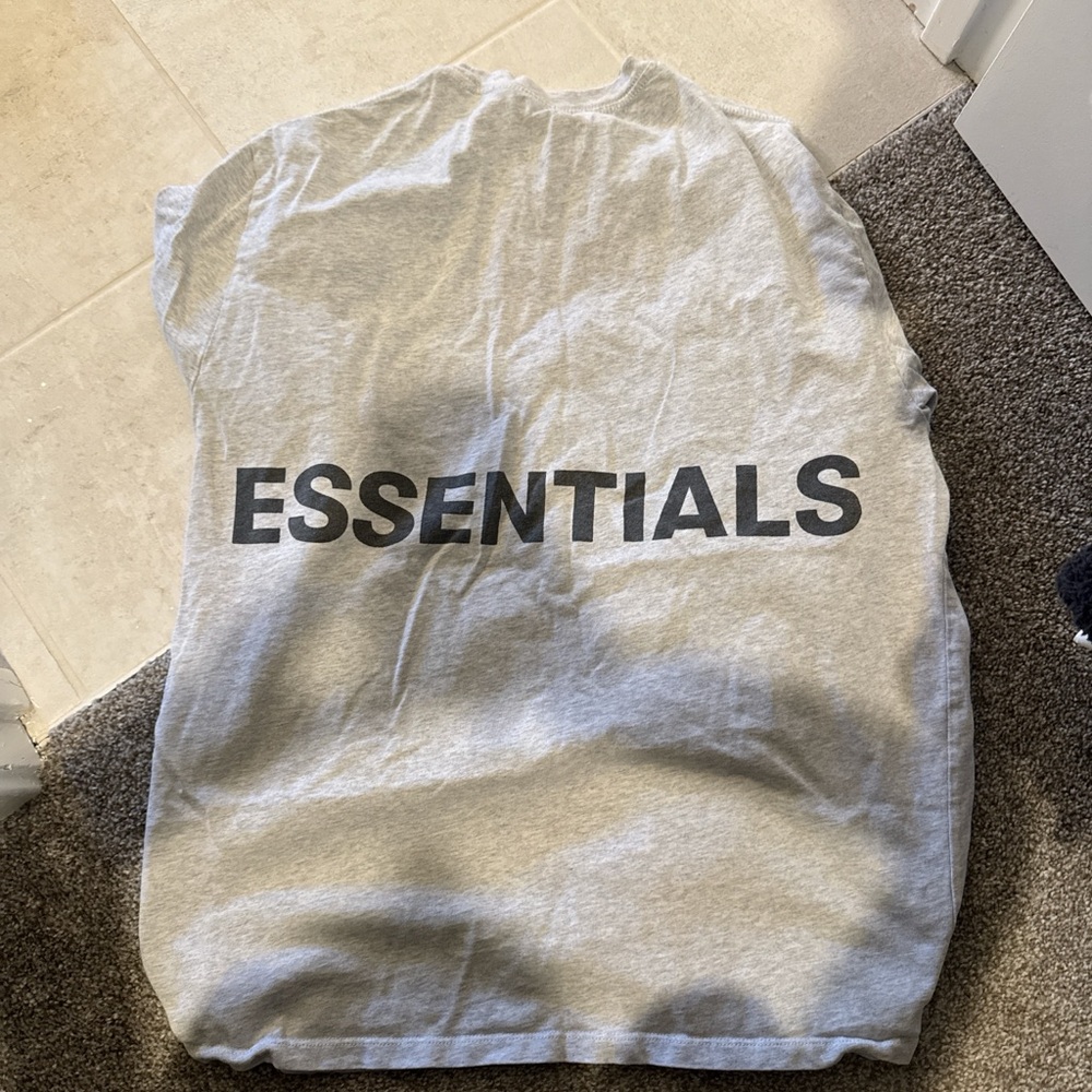 Essentials Light Gray Long Sleeve - image 3